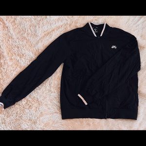 Mens Black Nike SB Zip Up Jacket 🧥 Size S